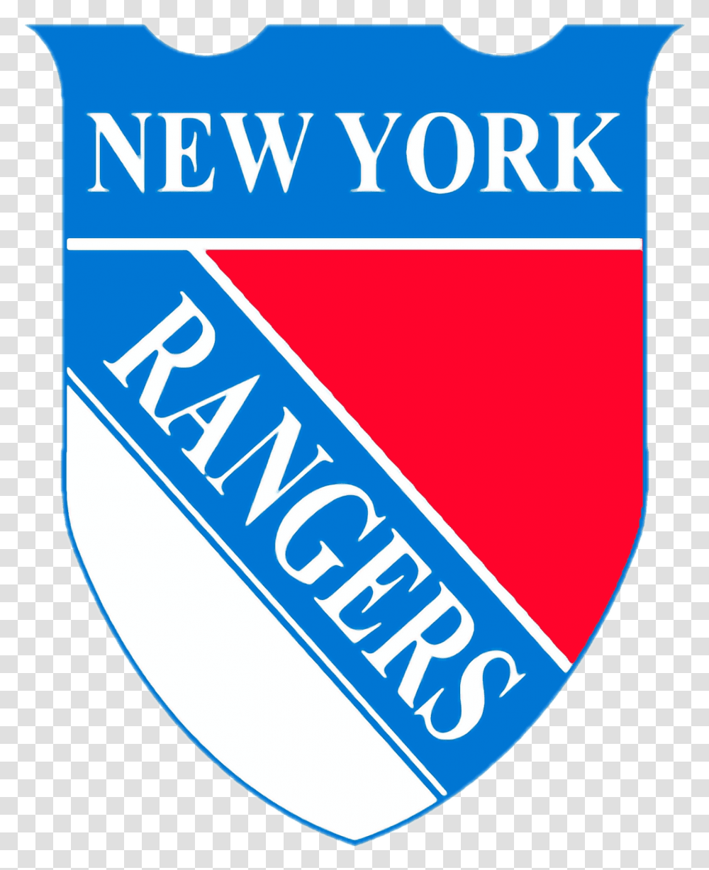 New York Rangers Logo New York Rangers First Logo, Label, Text, Armor, Symbol Transparent Png