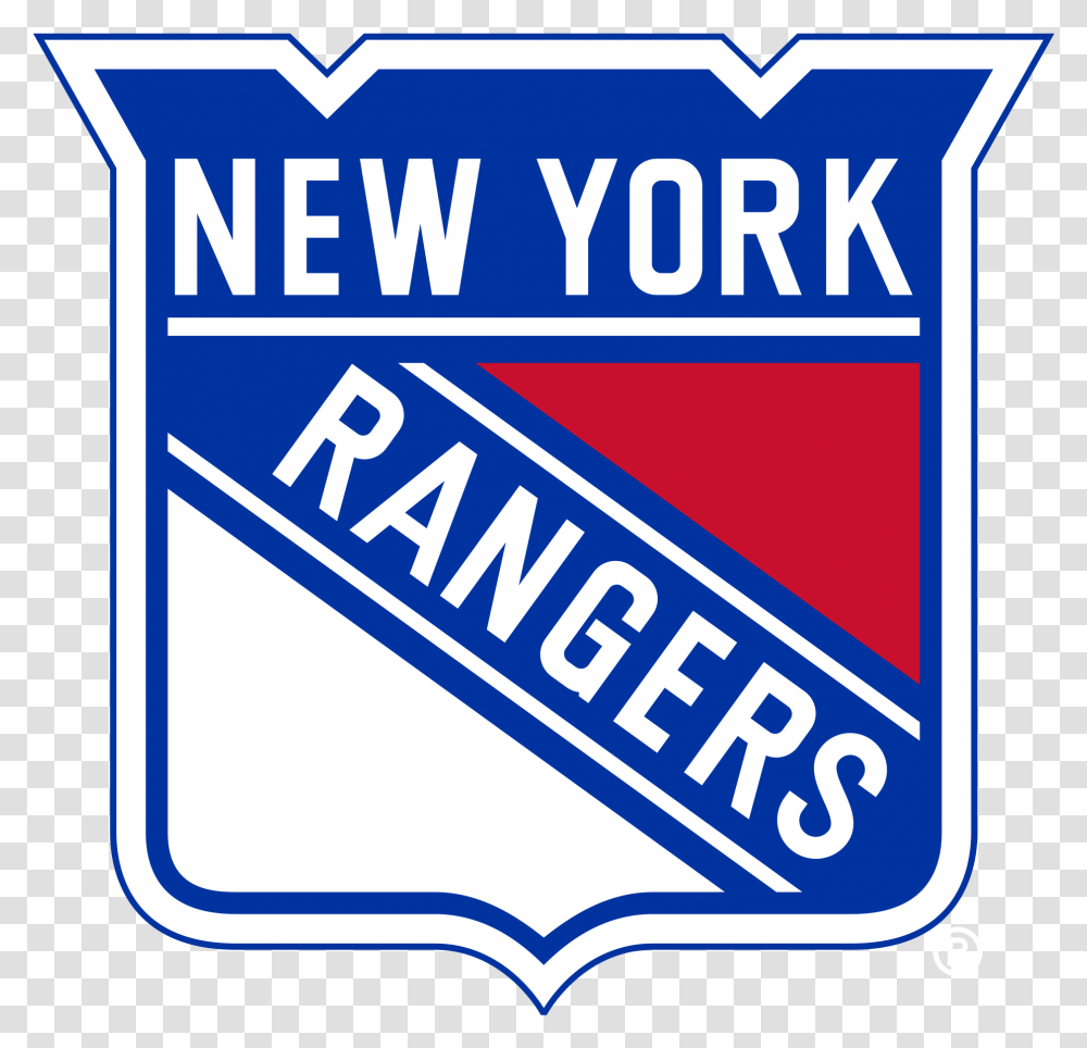 New York Rangers Logo New York Rangers Logo Font, Label, Text, Symbol, Sticker Transparent Png