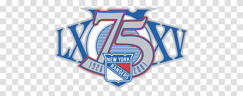 New York Rangers Logo New York Rangers, Text, Number, Symbol, Label Transparent Png