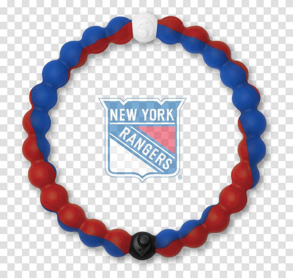 New York Rangers Lokai Tcu Lokai Bracelet, Logo, Trademark, Badge Transparent Png