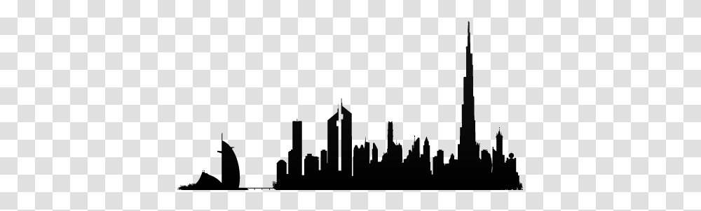 New York Skyline Black And White Clip Art Image Information, Metropolis, City, Urban, Building Transparent Png