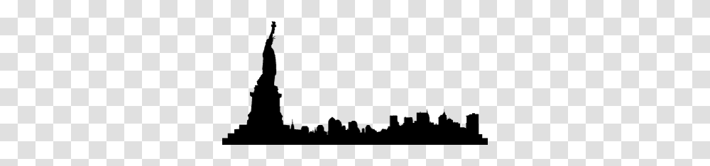 New York Skyline Decal, Gray, World Of Warcraft Transparent Png