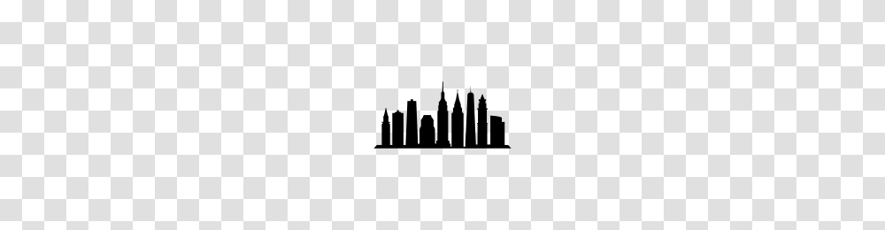 New York Skyline Icons Noun Project, Gray, World Of Warcraft Transparent Png