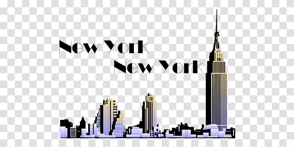 New York Skyline Retro 1930s Style T Shirt New York Film Academy, Building, Urban, City, Metropolis Transparent Png