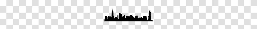 New York Skyline Silhouette X, Gray, World Of Warcraft Transparent Png