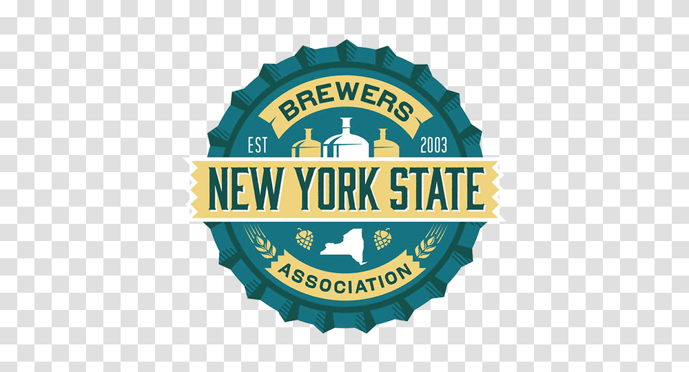 New York State Brewers Association Craft Beer Empire State Style, Logo, Label Transparent Png