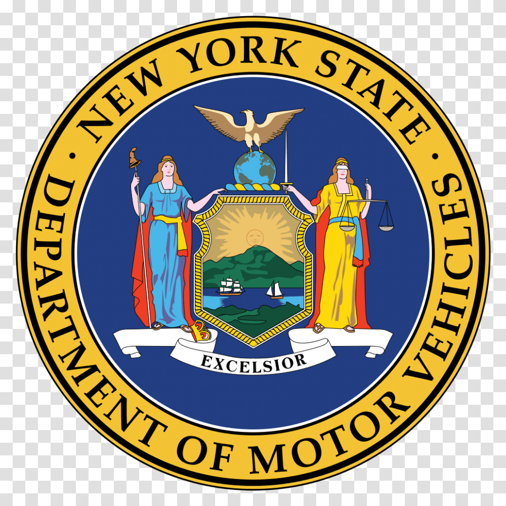 New York State Dmvs Move To Appointment Only Wwti New York State Flag, Logo, Symbol, Trademark, Person Transparent Png