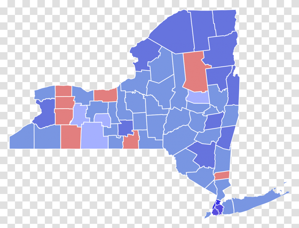 New York State Elections 2018, Map, Diagram, Atlas, Plot Transparent Png