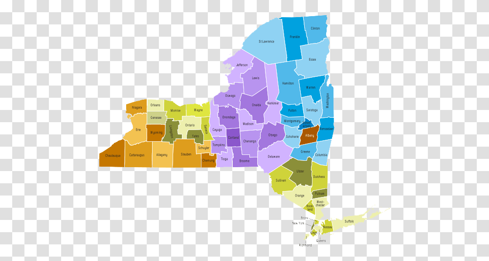 New York State Natural Resource Map New York Map, Diagram, Atlas Transparent Png