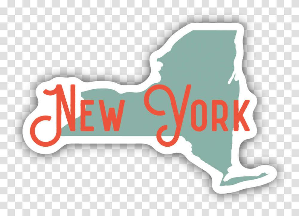 New York State Sticker Graphic Design, Ketchup, Label, Text, Plot Transparent Png