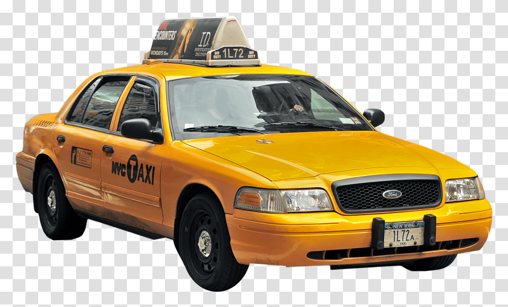 New York Taxi, Car, Vehicle, Transportation, Automobile Transparent Png