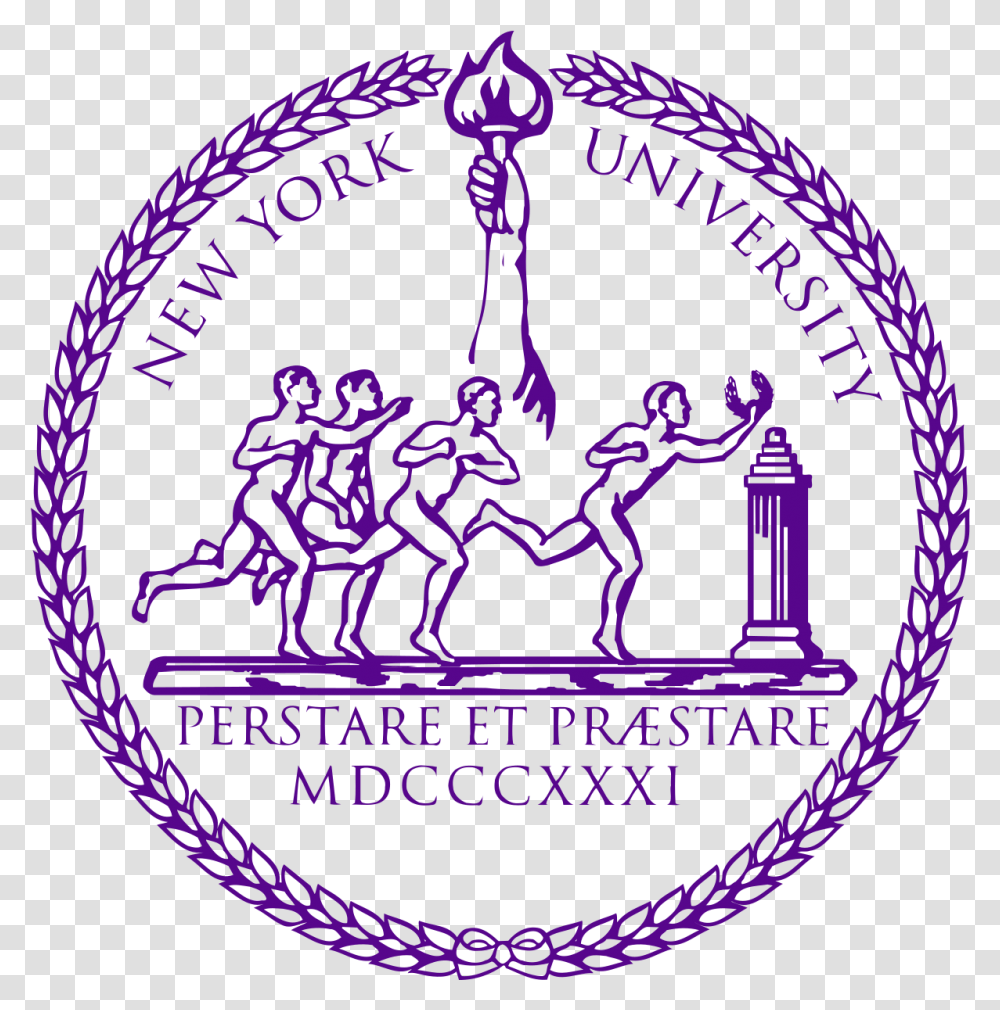 New York University Wikipedia Logo New York University, Symbol, Trademark, Emblem, Badge Transparent Png