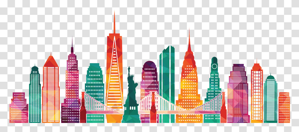 New York Vs London Where Do You Get The Best Bang For Your New York Vector Illustrator, Urban, City, Building, High Rise Transparent Png