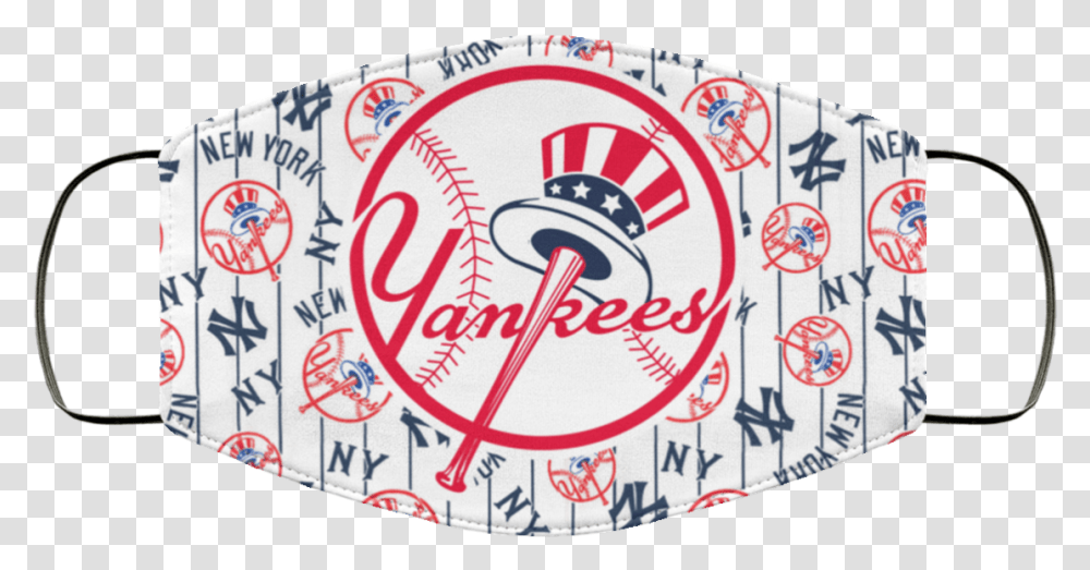 New York Yankees 2020 Cloth Reusable Face Mask New York Yankees License Plate, Text, Meal, Food, Game Transparent Png