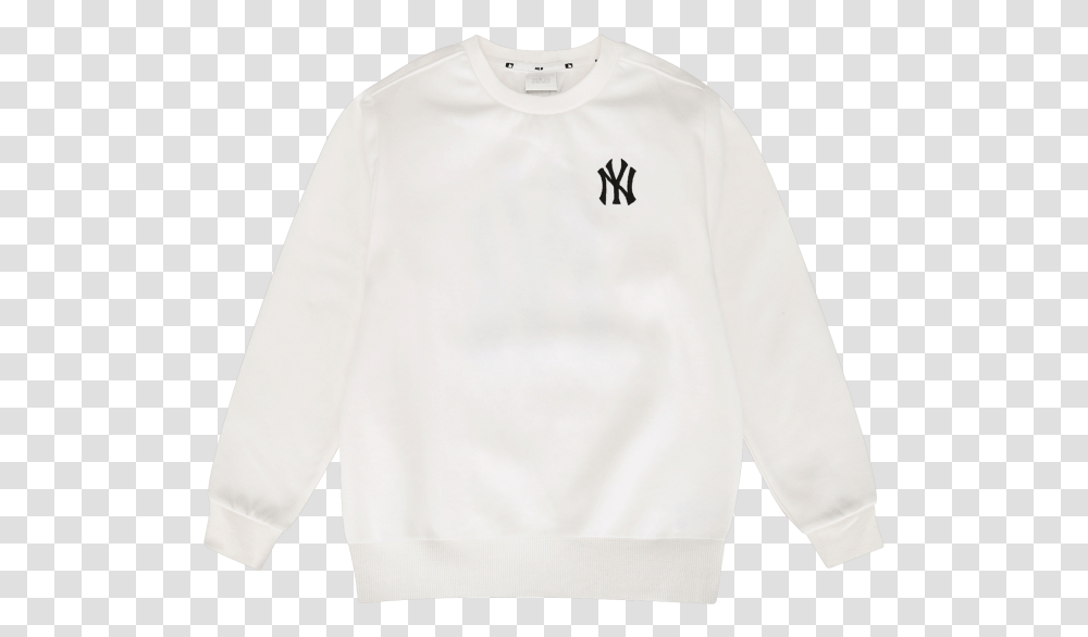 New York Yankees Back Big Logo Point Sweatshirt New York Yankees, Apparel, Sweater, Long Sleeve Transparent Png