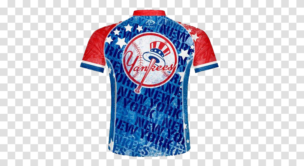 New York Yankees Bike Jersey, Apparel, Shirt, T-Shirt Transparent Png