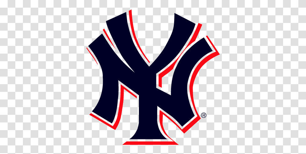 New York Yankees Logo 2 Colours New York Yankees, Symbol, Star Symbol, Text, Clothing Transparent Png