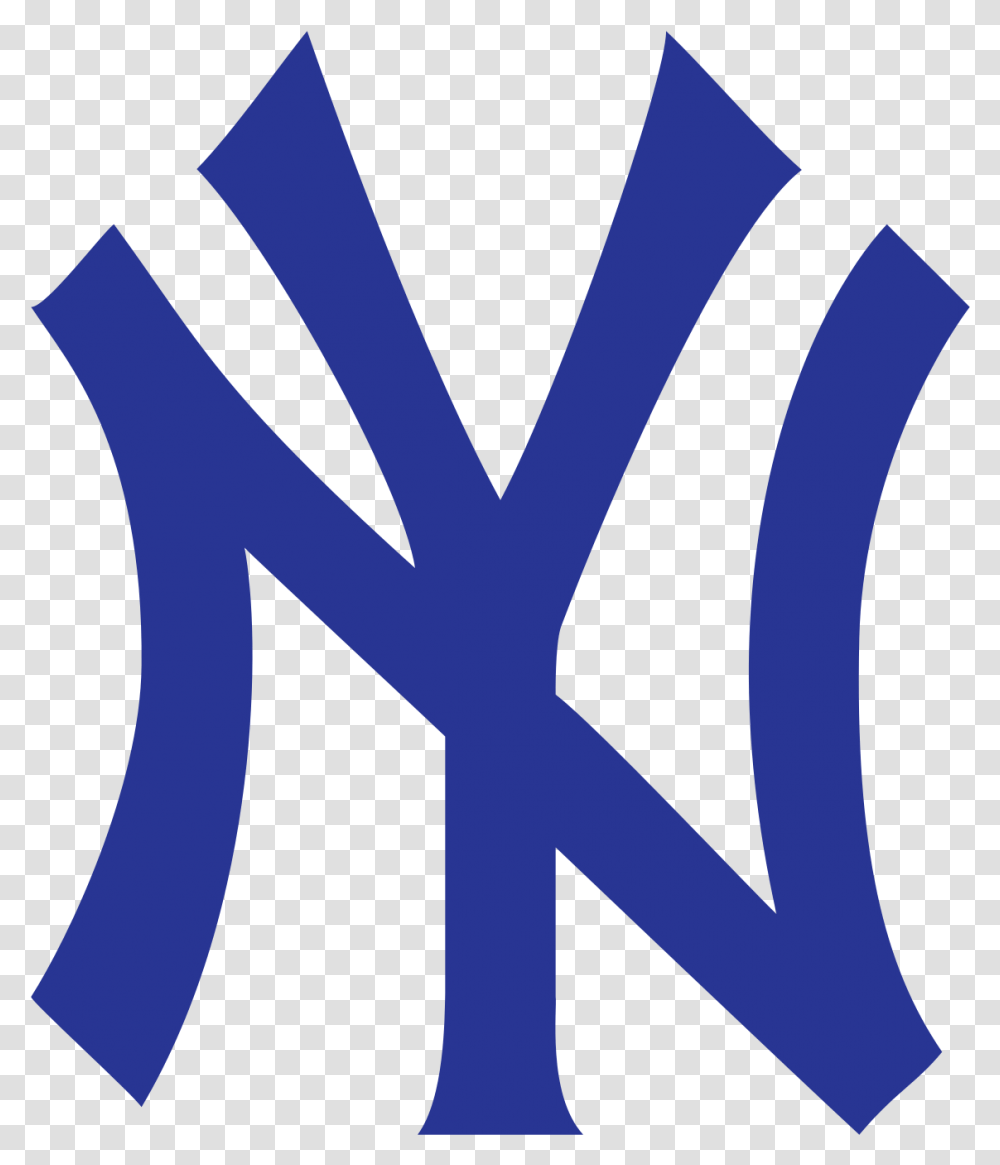 New York Yankees Logo Font Boliviaenmovimiento Net Clipart New York Yankees Logo, Symbol, Text, Trademark, Alphabet Transparent Png