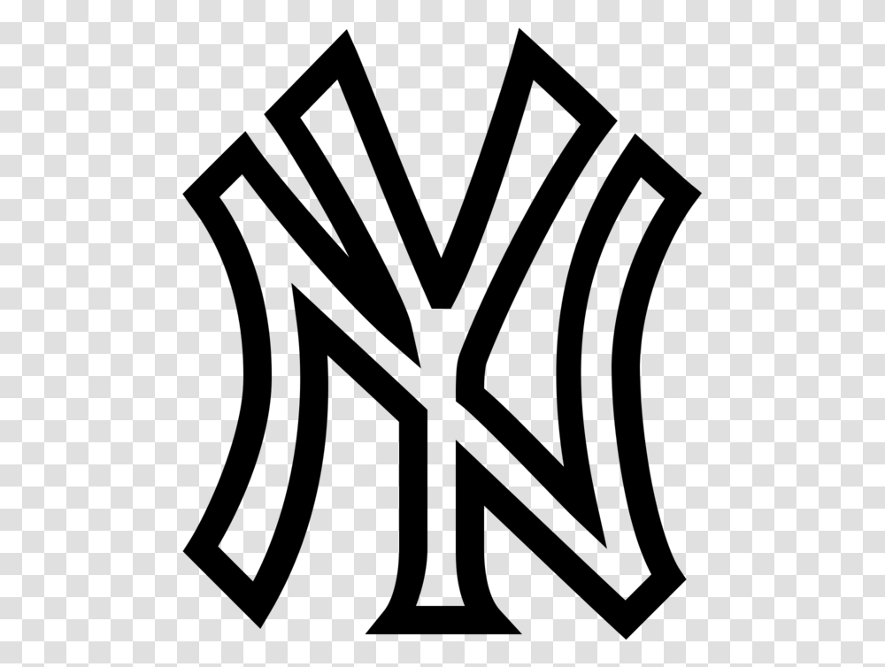 New York Yankees Logo Font Boliviaenmovimiento Net New York Yankees, Gray Transparent Png