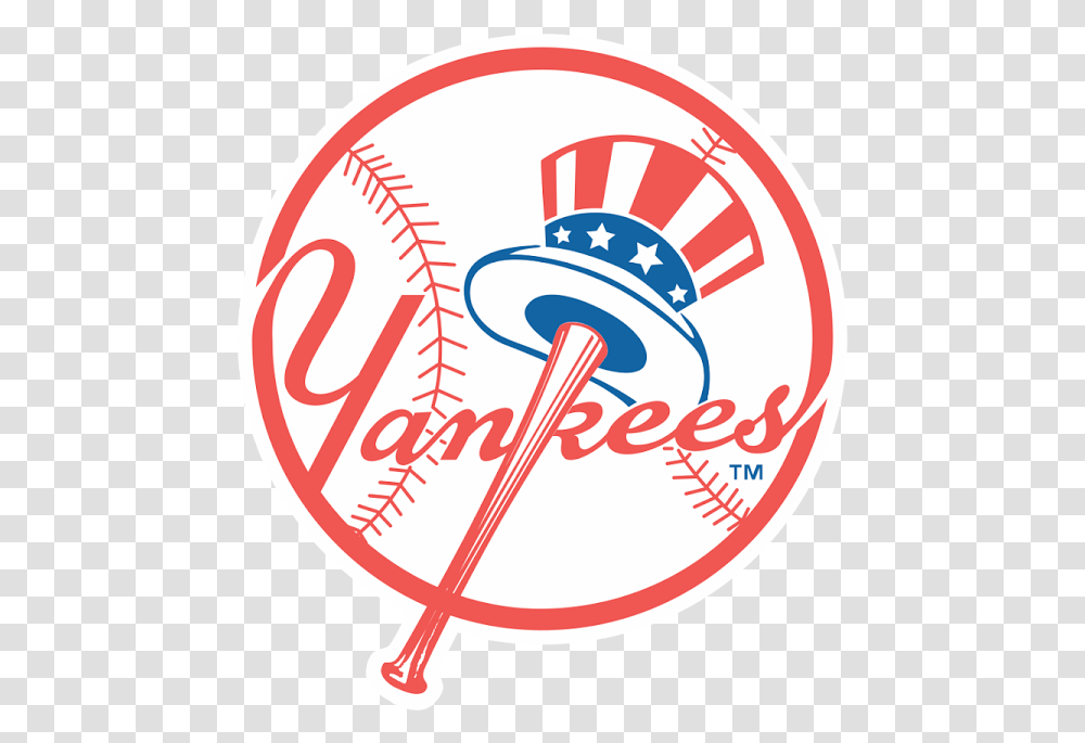 New York Yankees Logo New York Yankees Logo, Text, Leisure Activities, Meal, Food Transparent Png