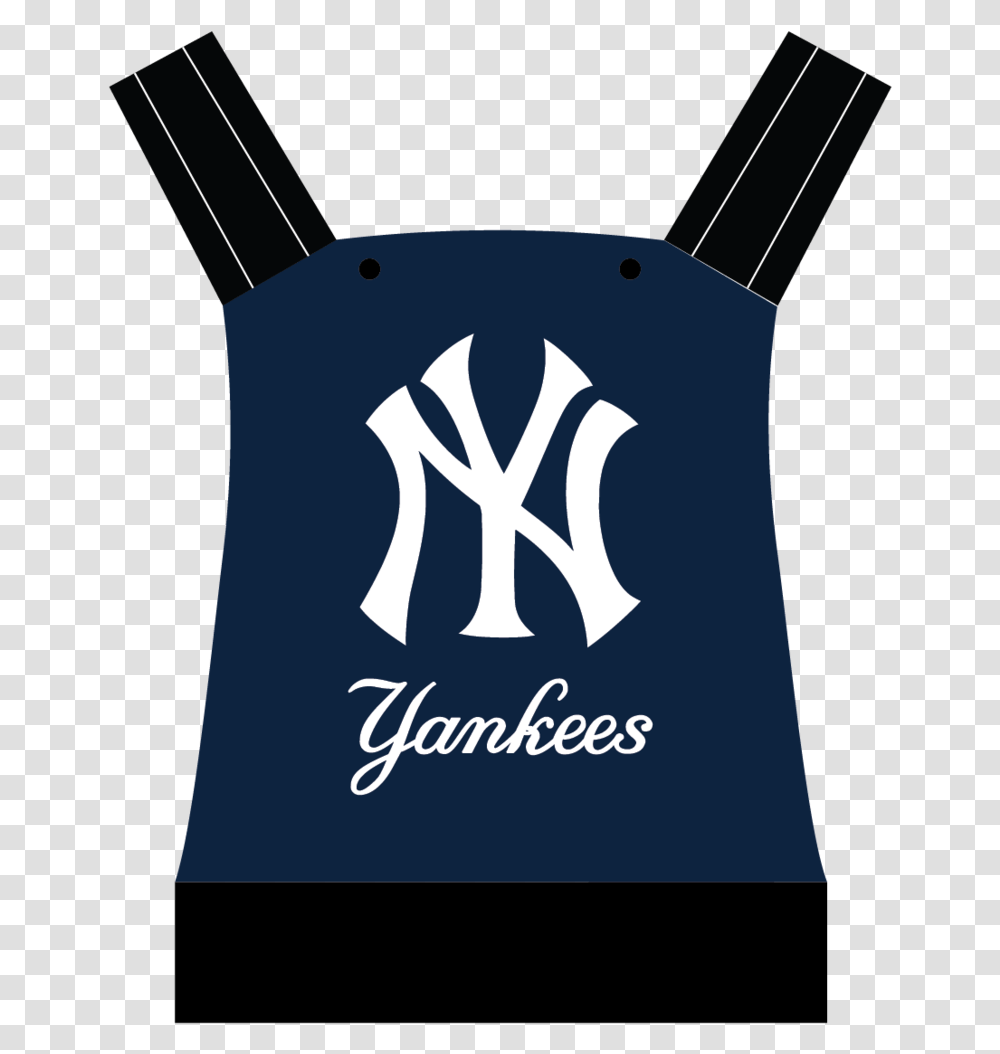 New York Yankees Logo White, Apparel, Bag, Stencil Transparent Png