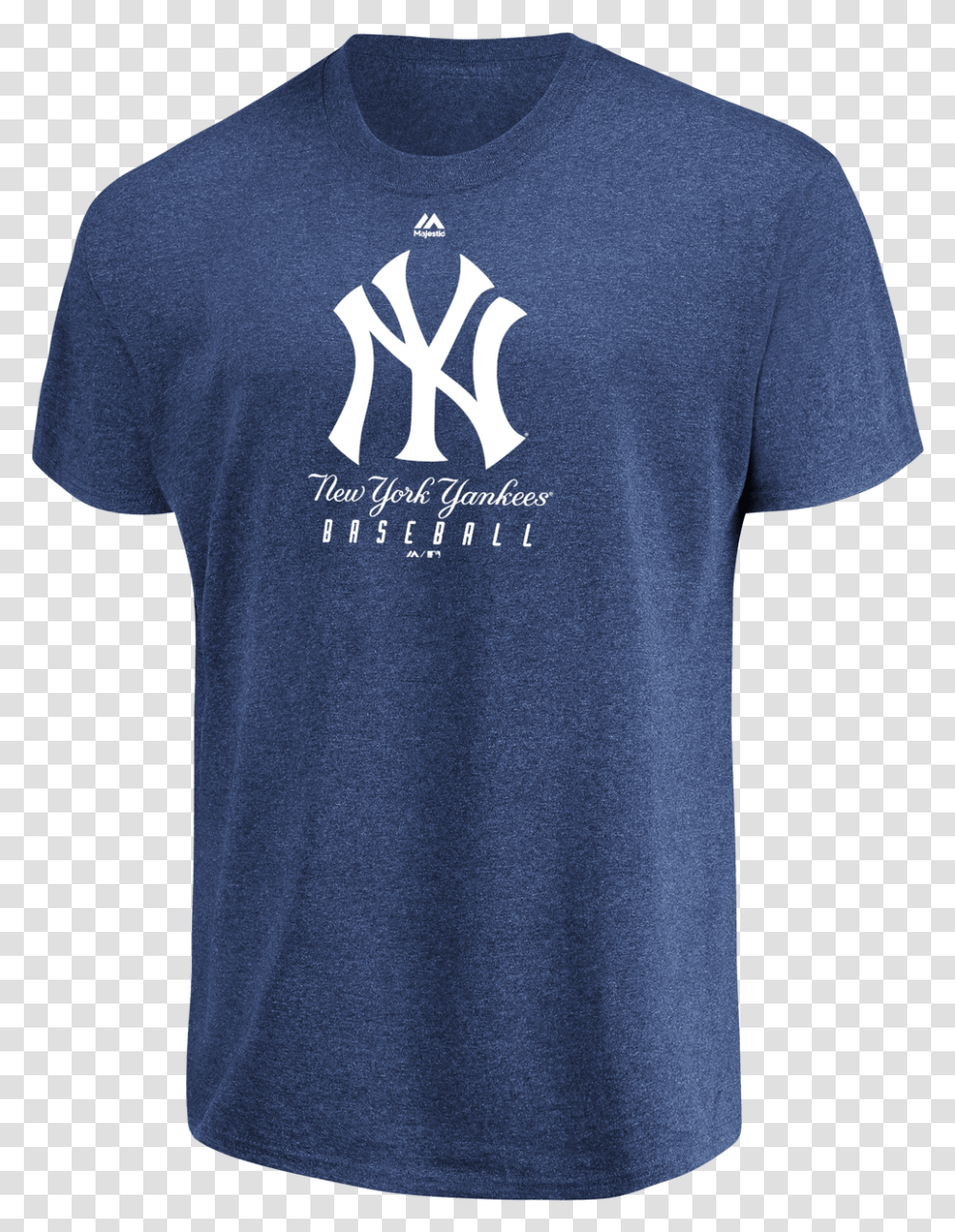 New York Yankees Majestic New York Yankees T Shirt, Clothing, Apparel, T-Shirt, Person Transparent Png