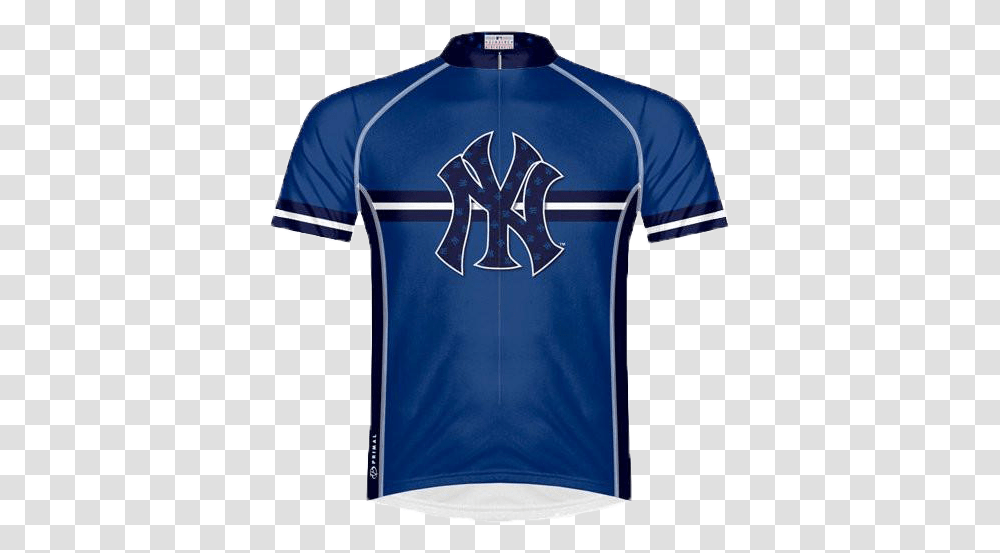 New York Yankees Modern Men's Sport Cut Cycling Jersey Active Shirt, Clothing, Apparel, Symbol, T-Shirt Transparent Png