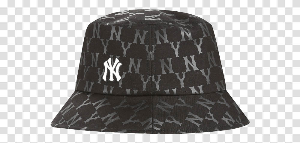 New York Yankees Monogram Tone Ontone Bucket Hat New York Yankees, Clothing, Apparel, Rug, Cap Transparent Png