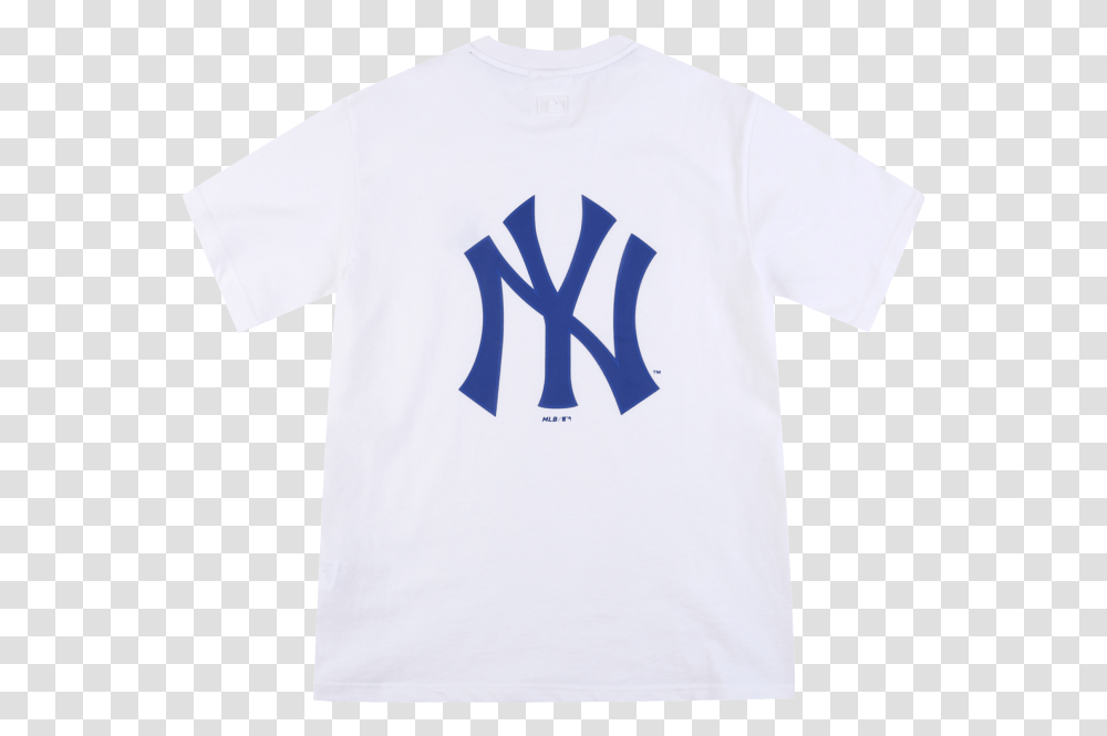New York Yankees Popping Big Logo Short Sleeve T Shirt New York Yankees, Clothing, Apparel, T-Shirt, Text Transparent Png