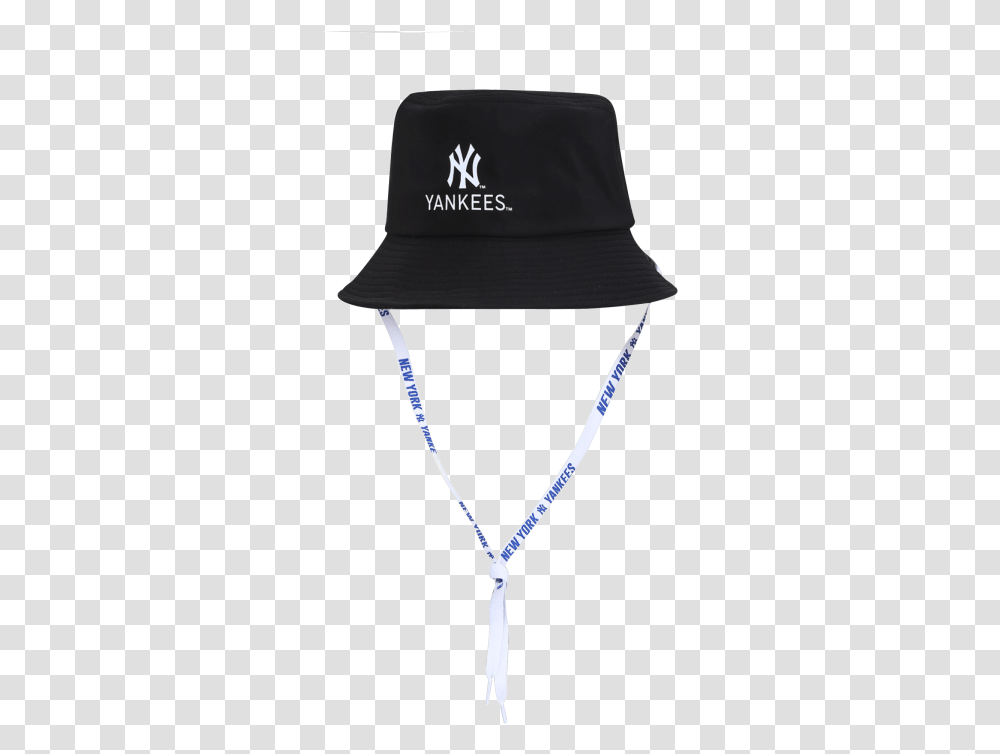 New York Yankees String Point Bucket Hat New York, Apparel, Lamp, Sun Hat Transparent Png