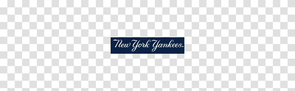 New York Yankees Wordmark Logo Sports Logo History, Business Card, Paper, Handwriting Transparent Png