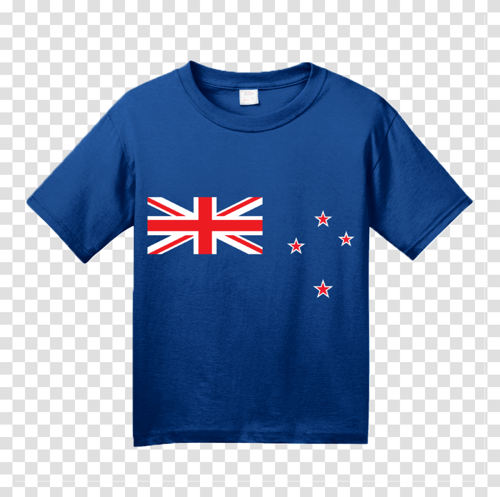 New Zealand Aotearoa Flag, Apparel, T-Shirt, Sleeve Transparent Png