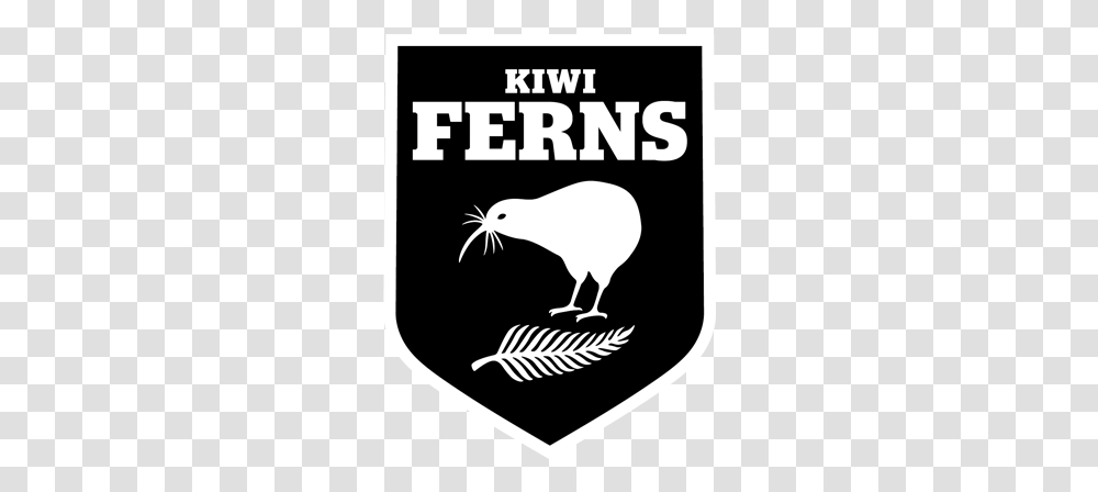 New Zealand Ferns New Zealand Rugby League Logo, Kiwi Bird, Animal, Poster, Advertisement Transparent Png