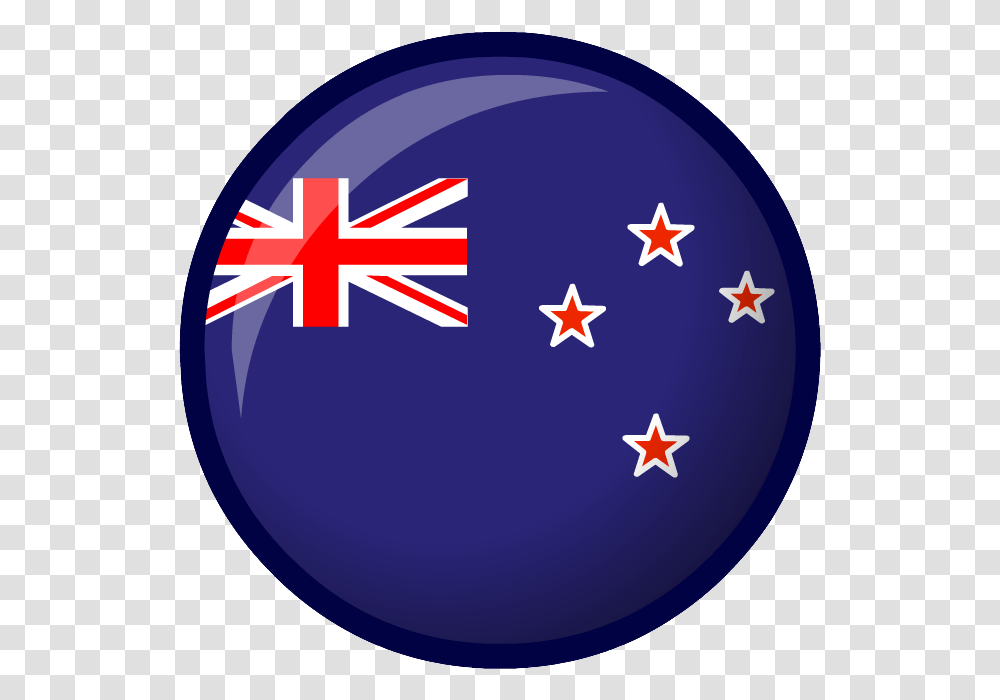 New Zealand Flag Clothing Icon Id 523 New Zealand Flag Round, Ball, Sport, Sports, Sphere Transparent Png