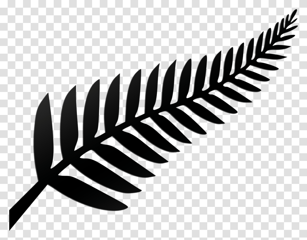 New Zealand Leaf Logo Clipart Silver Fern New Zealand, Plant Transparent Png