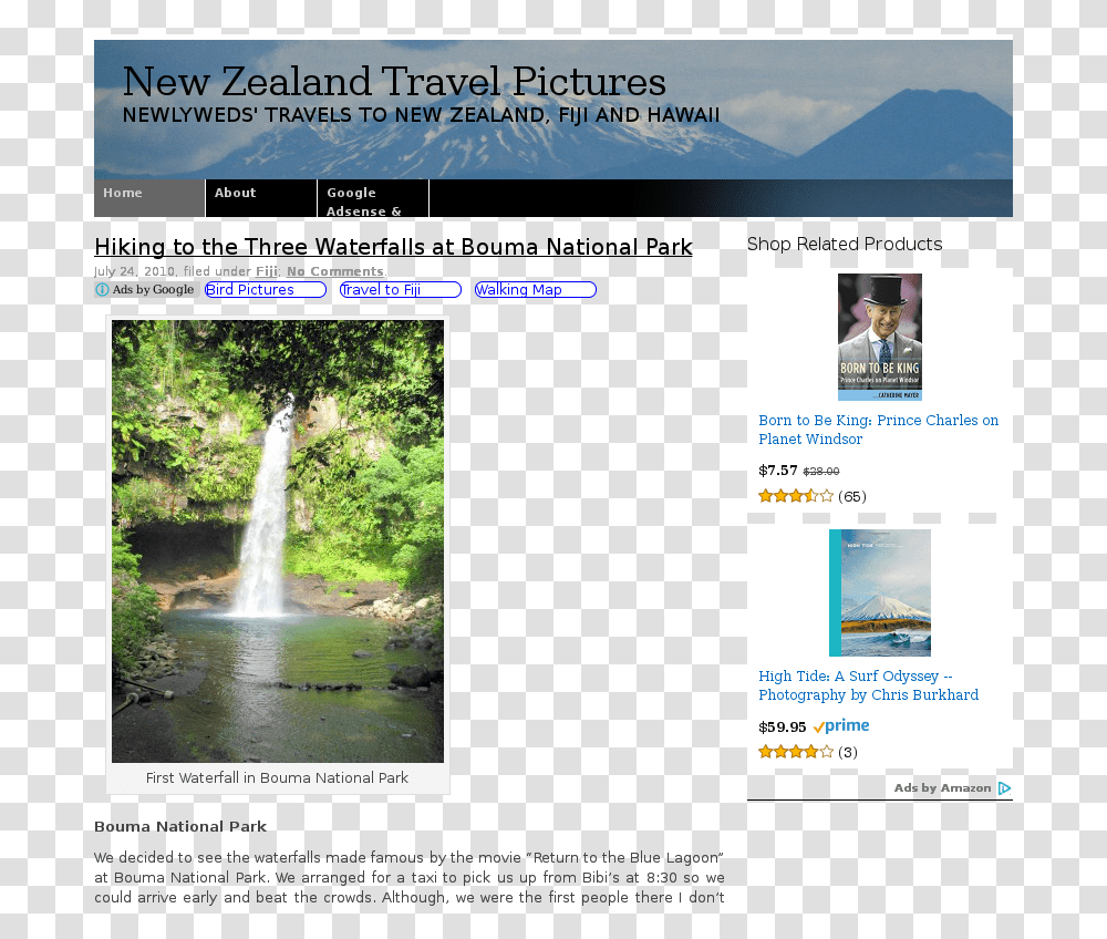 New Zealand Travel Pictures Waterfall, File, Outdoors, Person, Nature Transparent Png