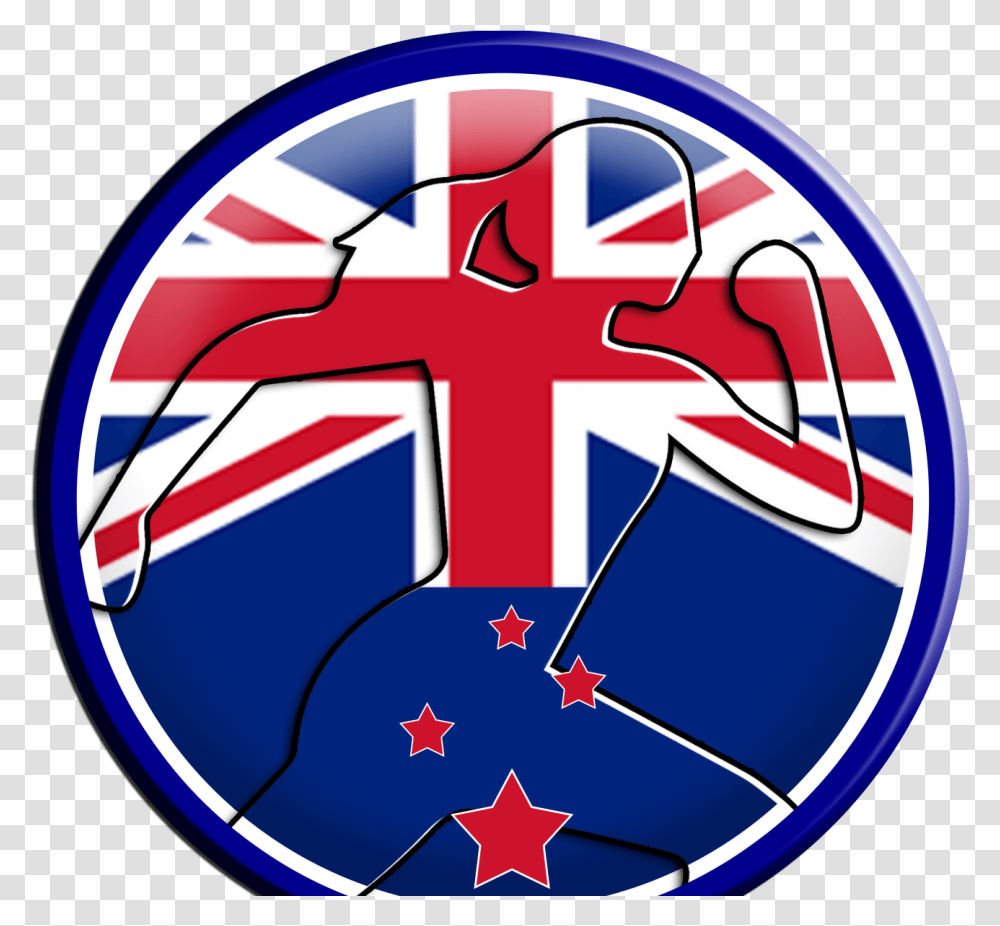 New Zealand Women's National Cricket Teamu200e By Jiga Designs Britain Flag Splash, Symbol, Logo, Trademark, Star Symbol Transparent Png