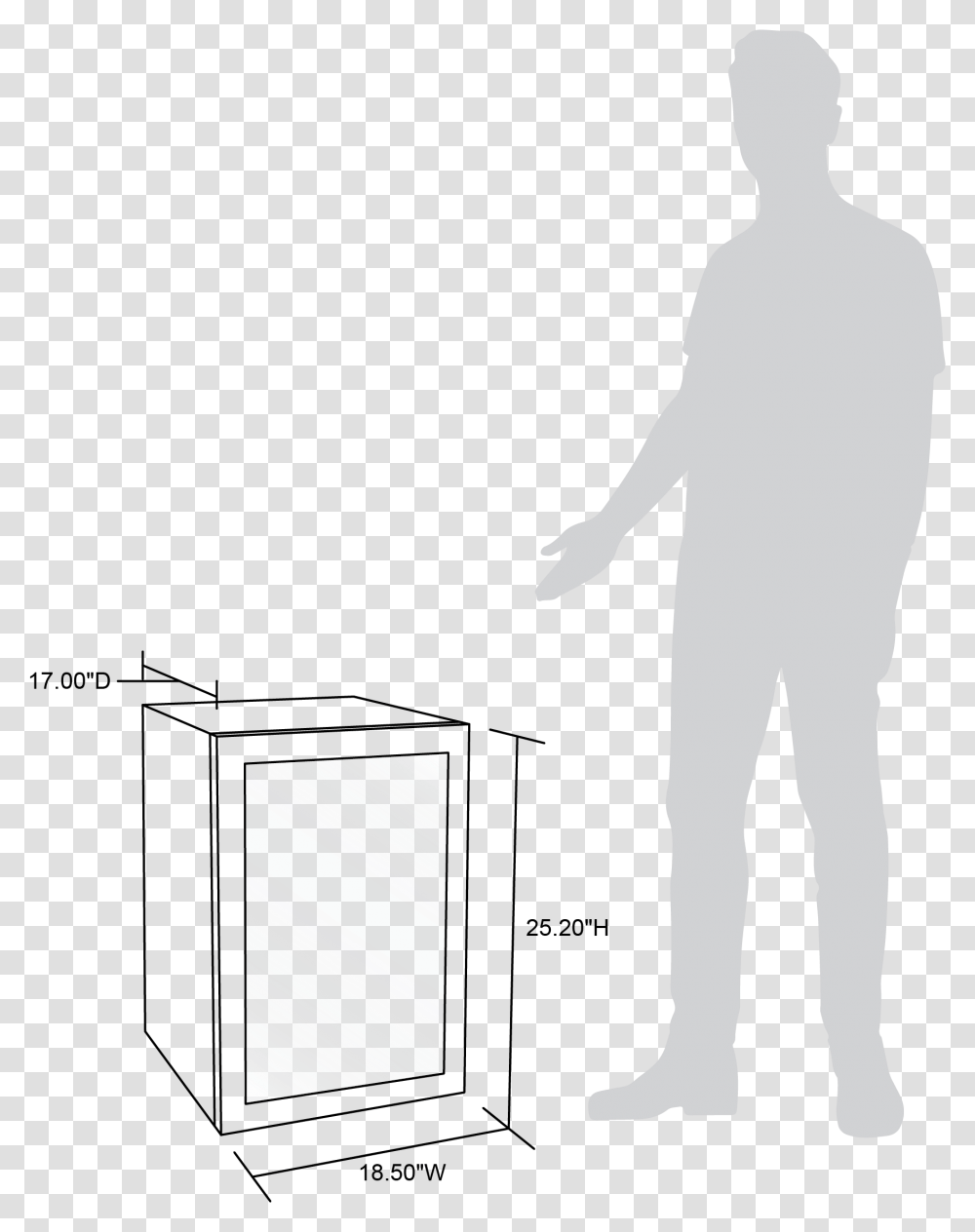 Newair, Silhouette, Person, Standing, People Transparent Png