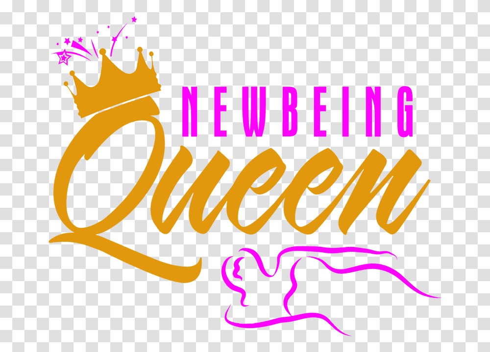 Newbeinbg Queen Calligraphy, Text, Label, Logo, Symbol Transparent Png