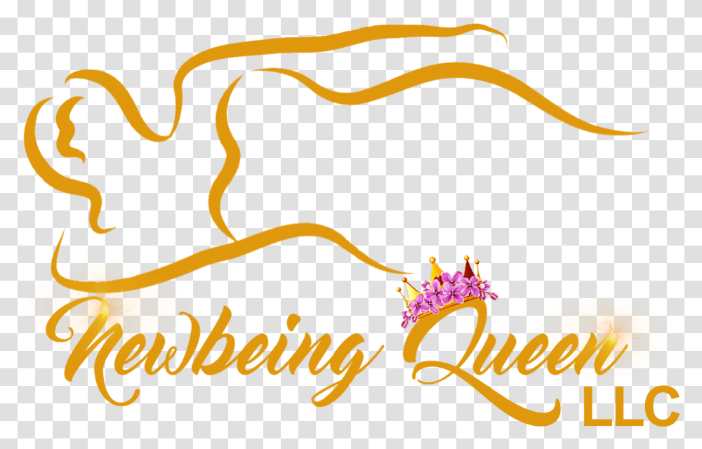 Newbeing Queen Llc Calligraphy, Clothing, Apparel, Text, Hat Transparent Png