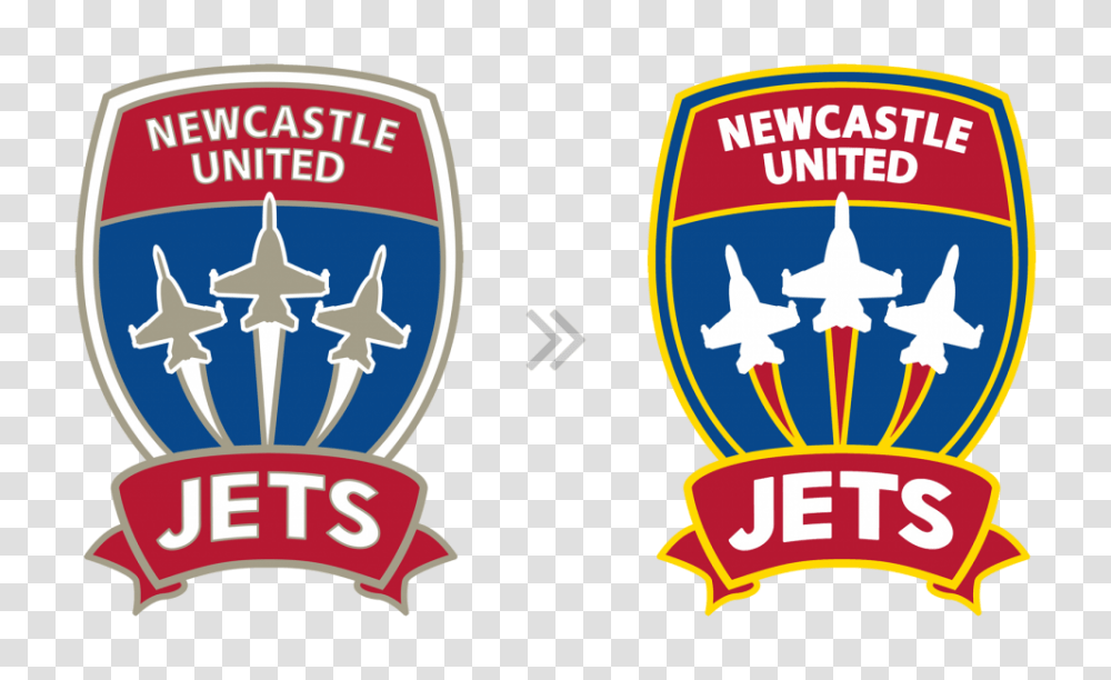 Newcastle Jets Logo Recolour Third Sports Design, Trademark, Emblem Transparent Png