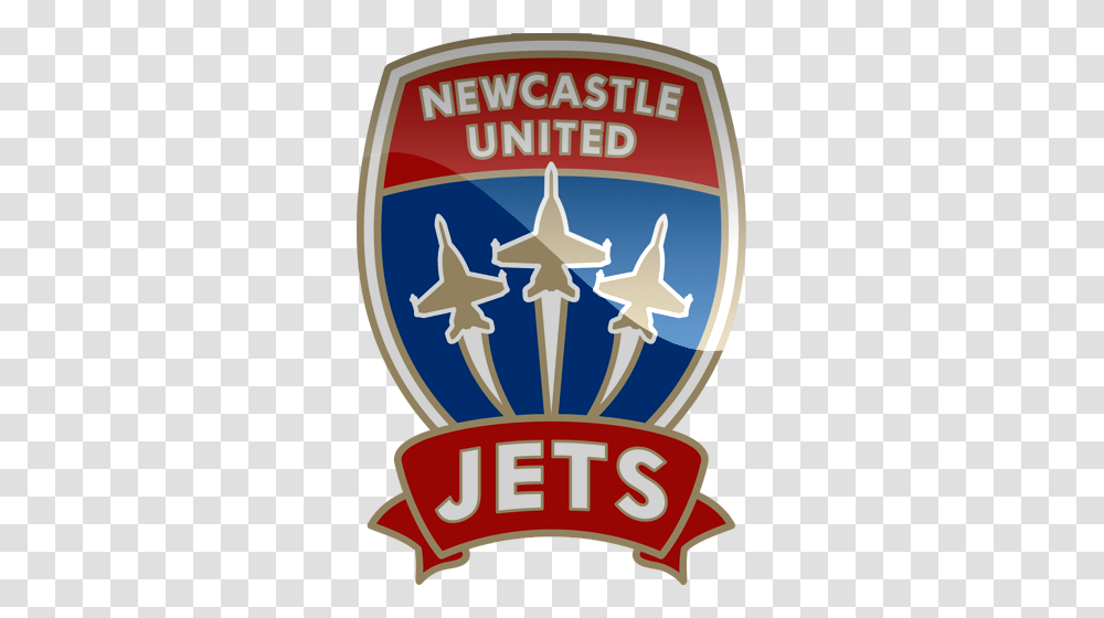 Newcastle Jets Logo, Trademark, Emblem, Star Symbol Transparent Png