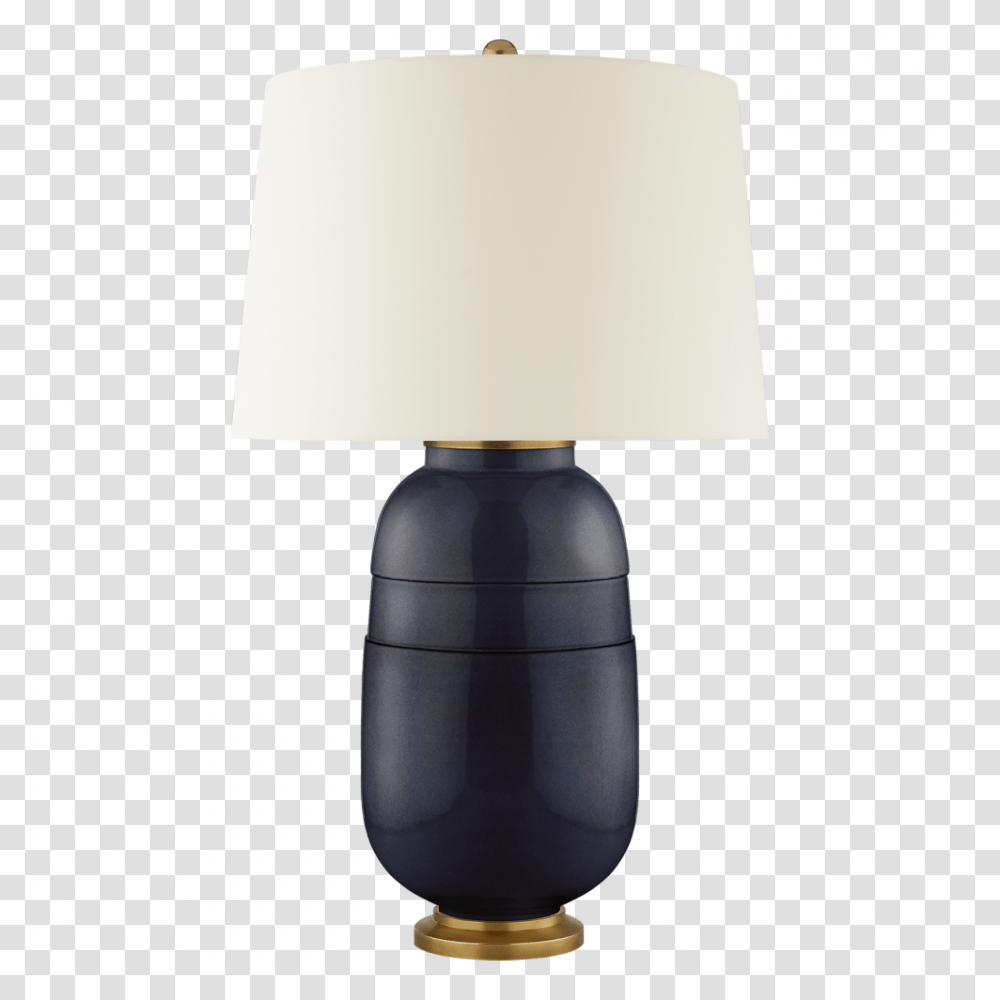 Newcomb Medium Table Lamp In Mixed Blue Brown Wi Lamp, Lampshade, Bottle Transparent Png
