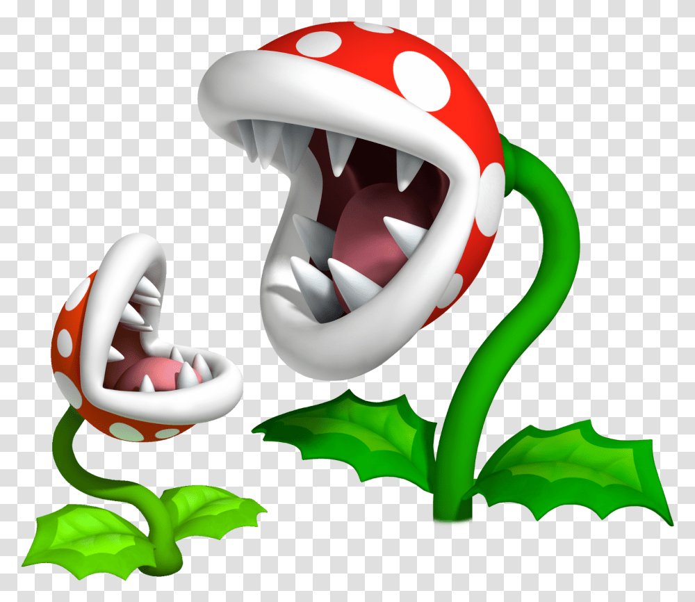 Newer Super Mario Bros Venus Fly Trap, Teeth, Mouth, Lip, Plant Transparent Png