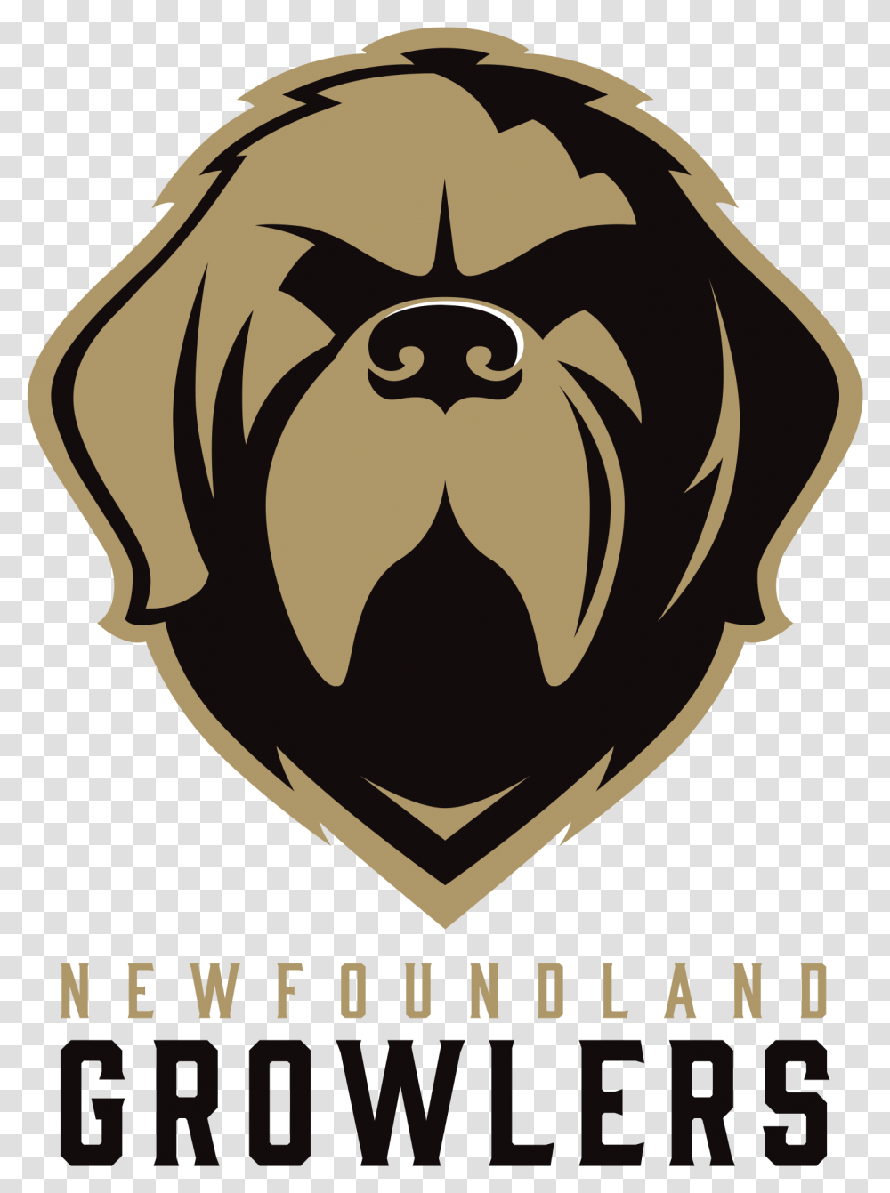 Newfoundland Growlers Logo, Poster, Advertisement, Label Transparent Png