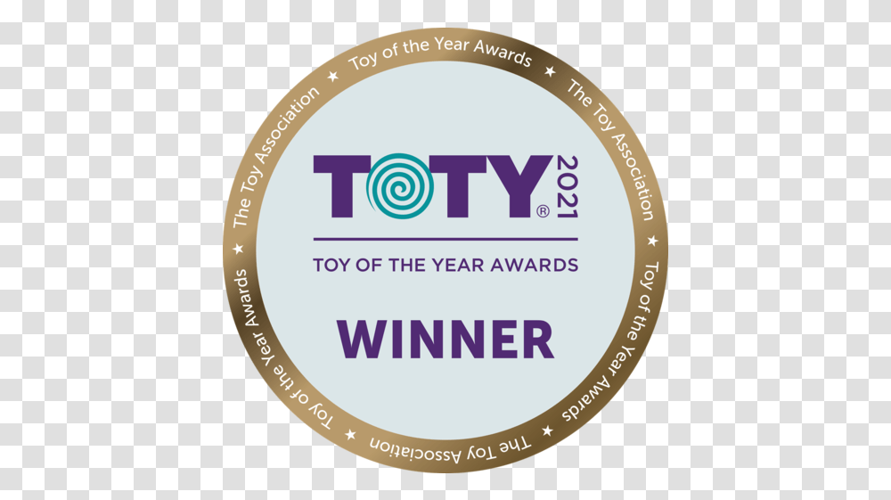News And Information Toy Of The Year 2021 Logo, Label, Text, Sticker, Symbol Transparent Png