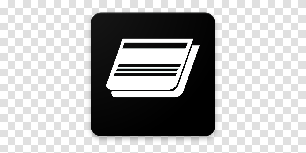 News App Icon Set Uplabs Black News App Cover, Scale, Mat, Mousepad Transparent Png