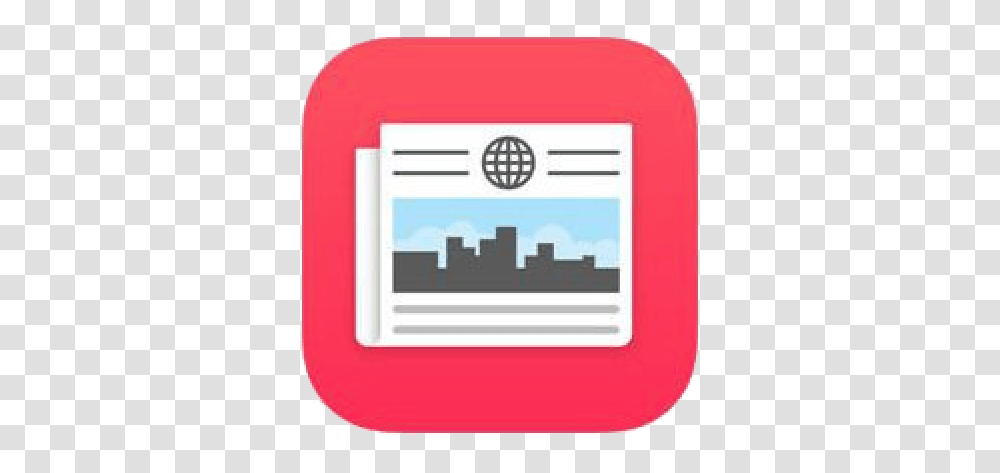 News App Iphone Apple News Icon, Label, Text, Mailbox, Sticker Transparent Png