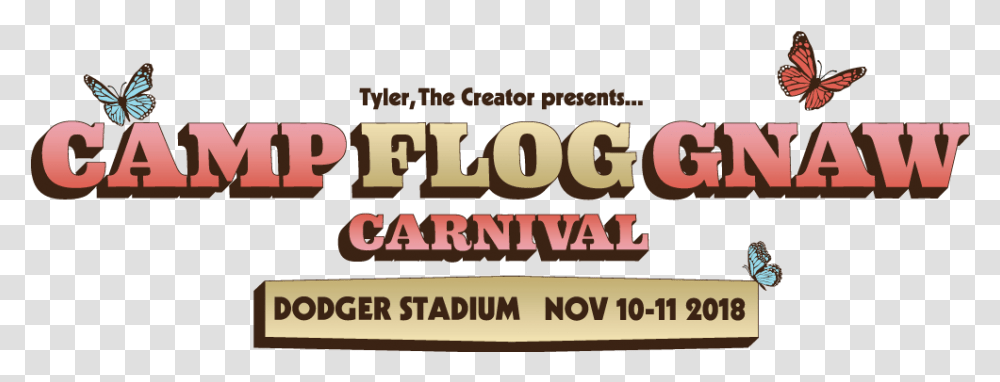 News Camp Flog Gnaw Carnival Lineup Announced Kanye West, Text, Word, Label, Alphabet Transparent Png