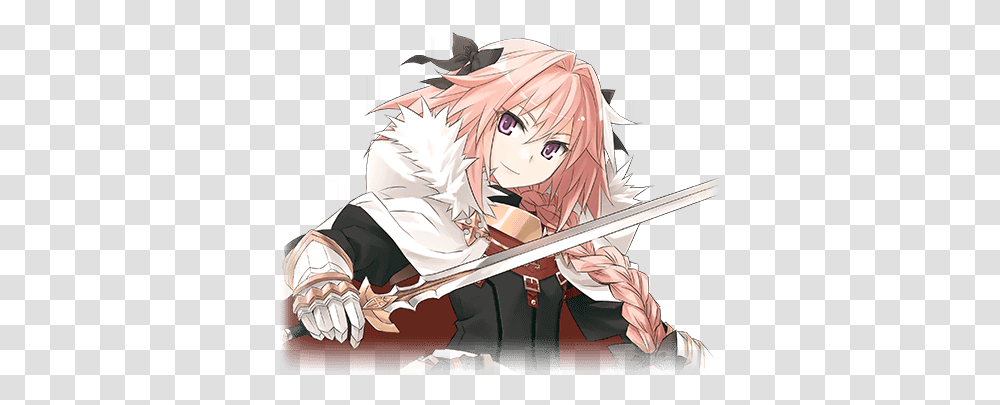 News Fgo Cirnopedia Astolfo Sword, Manga, Comics, Book, Person Transparent Png